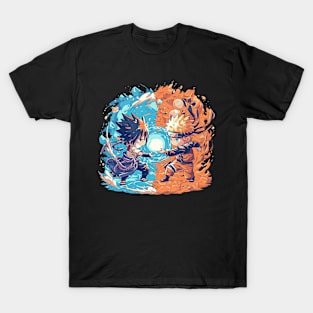 naruto v sasuke T-Shirt